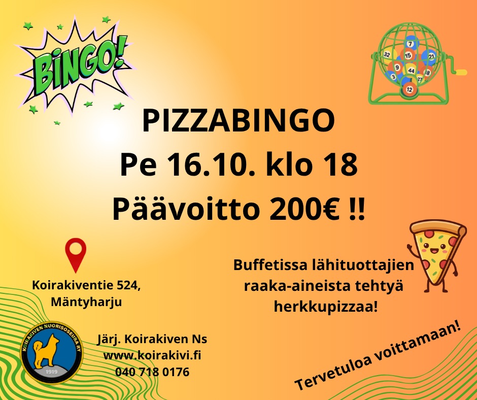 Bingo pizza